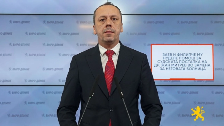 Петрушевски: Заев и Филипче му нуделе помош за судската постапка на д-р Жан Митрев во замена за неговата болница