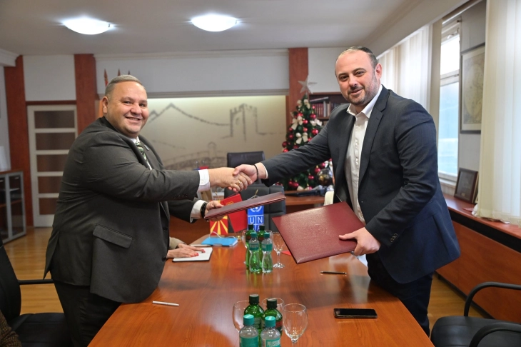 Град Скопје и УНДП потпишаа меморандум за соработка за одржлив и долгорочен развој