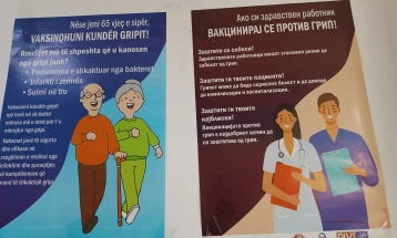 2.062 raste të reja me grip, këtë stinë tre persona të vdekur nga gripi