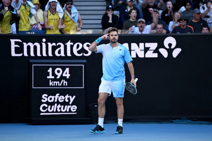 Вавринка е јунак на денот на Австралија опен