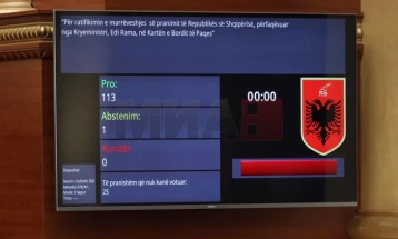 Qeveria shqiptare miraton marrëveshjen për aderimin në Bordin e Paqes