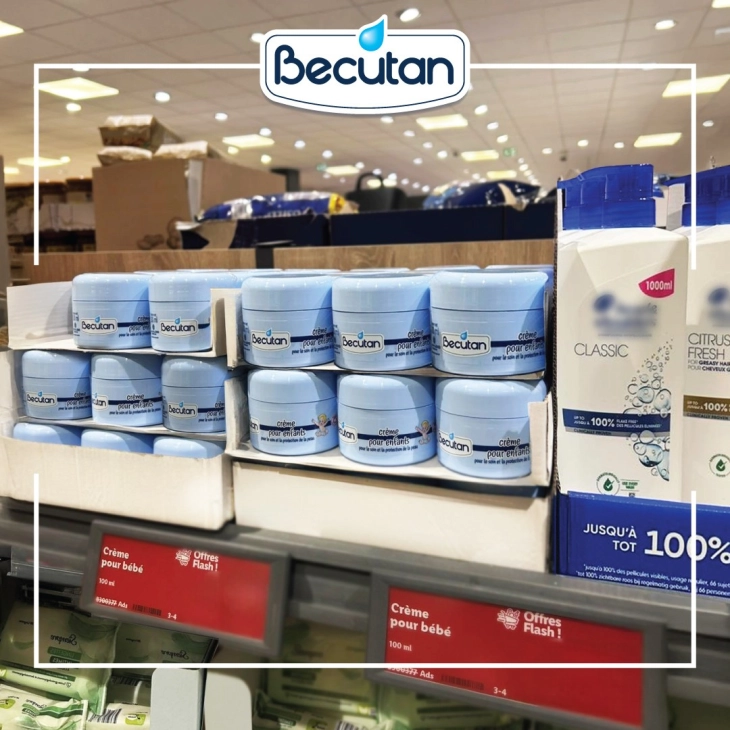 „Бекутан“ детски крем: Успешната македонска приказна со регионална доверба и глобална визија отсега достапна и во „Лидл“ во Франција