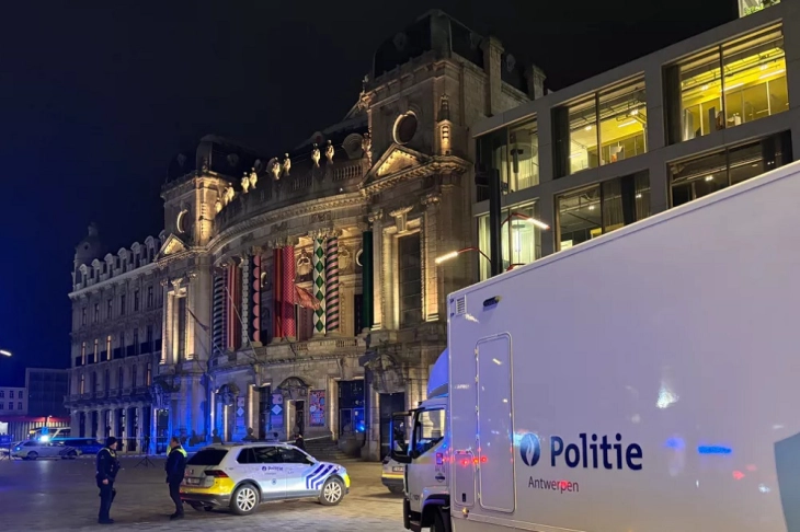 Четворица приведени во врска со синоќешниот напад во Антверпен