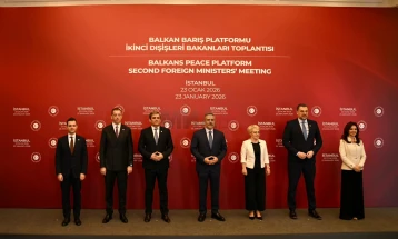 Mucunski në Takimin e Dytë Ministror të Platformës Ballkanike për Paqe në Stamboll