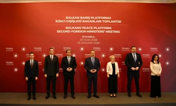 Mucunski attends Balkan Peace Platform ministerial in Istanbul
