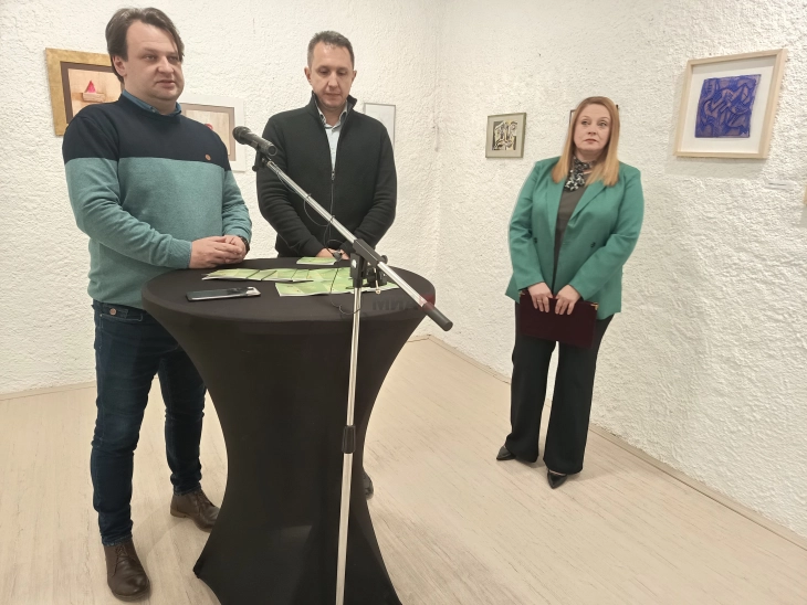 Во Кавадарци изложба на дела од членови на македонското Друштво на ликовни уметници 