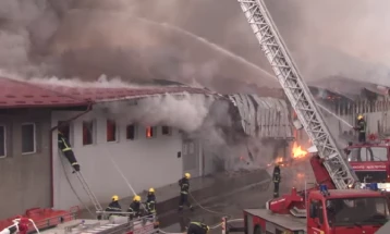 Локализиран е големиот пожар во Нови Пазар