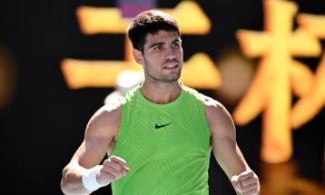 АО: Алкараз и Зверев четвртфиналисти