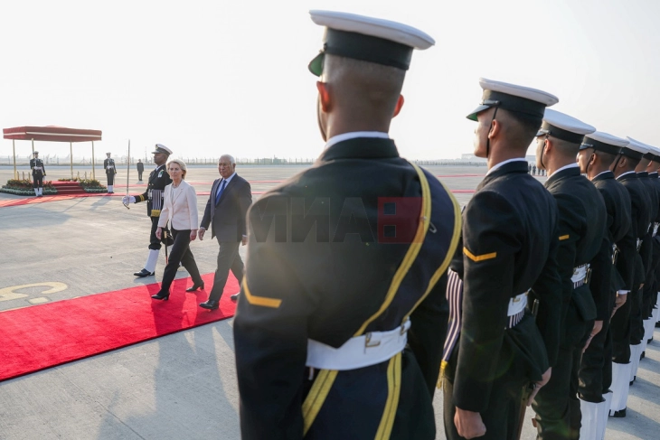 Кошта и Фон дер Лајен во посета на Индија