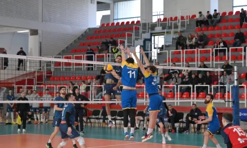 ГОК Борец му се реваншираше на Работнички на стартот на плејофот во одбојкарското првенство