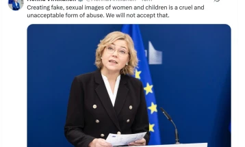 ЕУ отвора истрага за ВИ четботот Грок поради сексуализирани слики