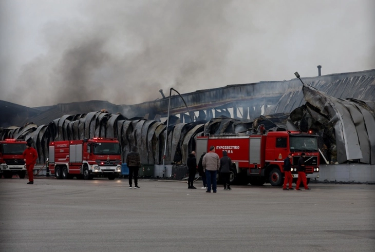 Четворица загинати во пожар во фабрика за бисквити во грчкиот град Трикала (ДПЛ)