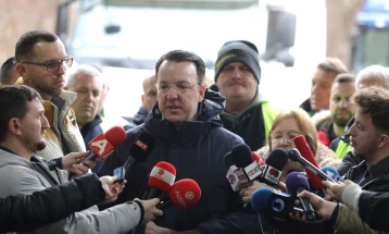 Превозниците на протест, вицепремиерот Николоски со порака - блокадата е навремена, земјите членки на шенген зоната да изнајдат решение