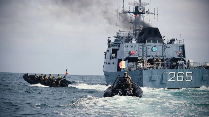 Дрон е забележан во Црно Море кај романското пристаниште Мидија