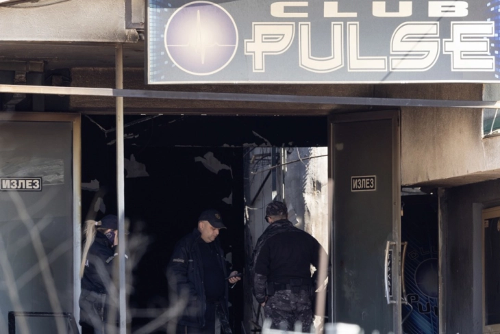 Një mysafir për momentin e shpërthimit të zjarrit në 