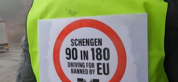 Возачи протестираа на граничниот премин Делчево поради ограничувањето од 90 дена во Шенген