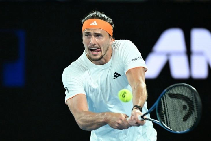 Зверев прв полуфиналист на Австралија oпен