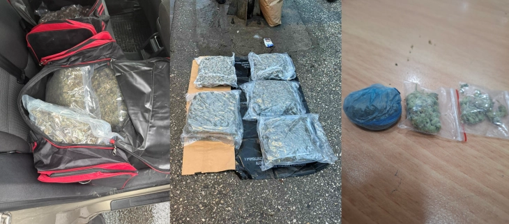 Лишени од слобода скопјанец и тетовец, пронајдена марихуана