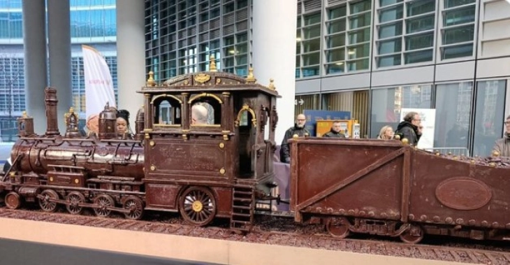 Treni më i gjatë prej çokollate është regjistruar në Librin e Ginisit të rekordeve