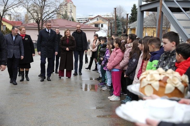 Мицкоски: Реконструкцијата на спортската сала „Расадник“ е при крај, следниот месец треба да се пушти во употреба