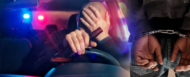 Privohet nga liria një shofer nga një rrethinë e Kratovës, drejtoi automjetin me 3.19 promilë alkool në gjak dhe doli nga rruga