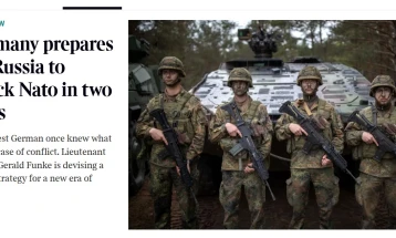 Германски генерал: Руски напад врз НАТО е можен за две до три години, мораме да се подготвиме