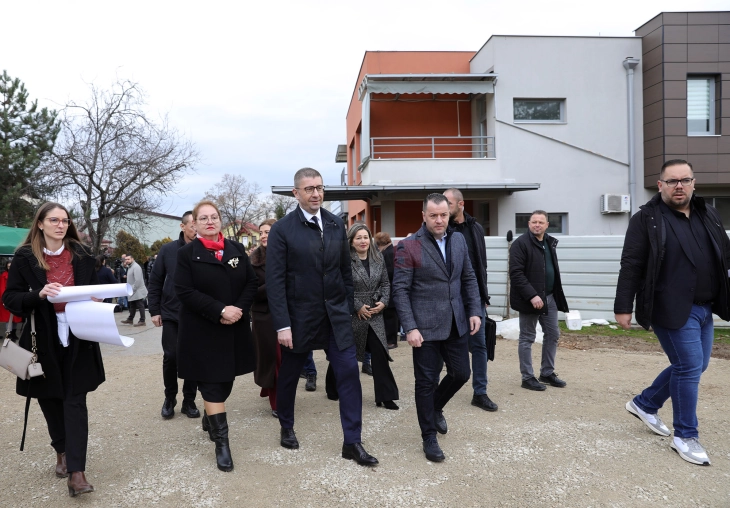 Поставен камен-темелник на спортска сала во ООУ „Григор Прличев“ во Железара