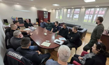 Трета работна средба на Ангелов со претставници на доброволни противпожарни друштва