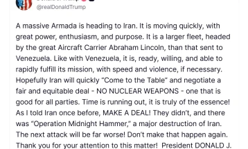 Трамп повторно му се закани на Иран