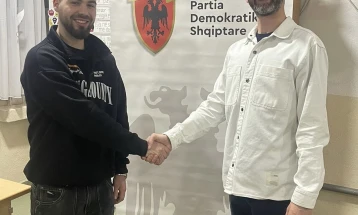 PDSH: Muarem Muharemi u zgjodh kryetar i nëndegës numër 1 nëTetovë