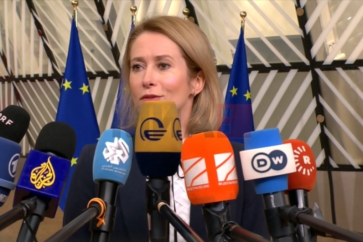 Kallas: Duhet t'i bëjmë presion Rusisë për të negociuar seriozisht për paqe në Ukrainë