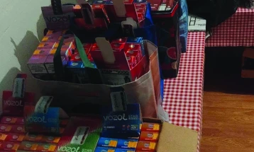 Акција на Царината во Струга: Запленети тутунски производи од малопродажен објект, избегната акциза од 509 000 денари