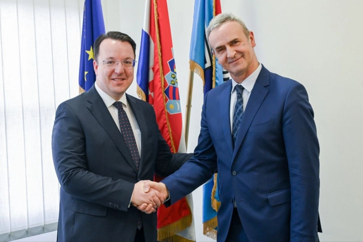 Nikoloski in Zagreb: Macedonia and Croatia set example for regional cooperation; strong support requested for transporters