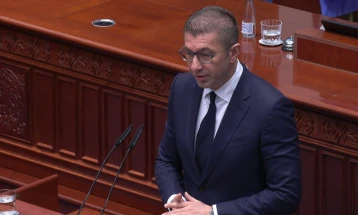 Mickoski: Absolutisht po mbahet llogari për përfaqësimin e drejtë, ligji është i gatshëm dhe së shpejti duhet të parashtrohet në Kuvend