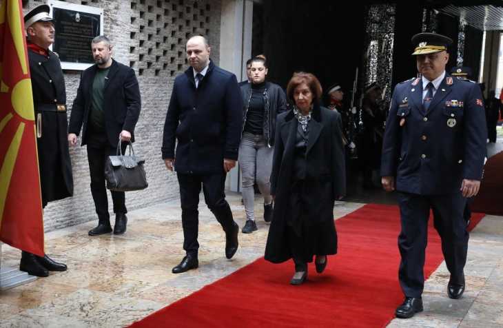 Изјава на Сиљановска‑Давкова по реферирањето за борбена готовност на Армијата (во живо)