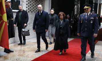 Изјава на Сиљановска‑Давкова по реферирањето за борбена готовност на Армијата (во живо)