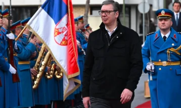 Вучиќ: Нема да се менува Уставот за мое повторно кандидирање за претседател, загрижен сум поради формирањето воени сојузи во околина на Србија