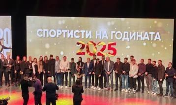 Попева и Рустемовски најуспешни македонски спортисти за 2025 година