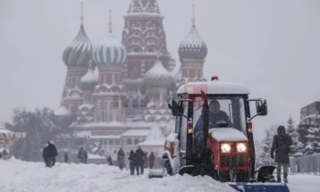 Рекорден снег во Москва - над 60 см по 32 години