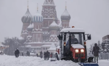 Borë rekorde në Moskë - mbi 60 cm pas 32 vjetëve