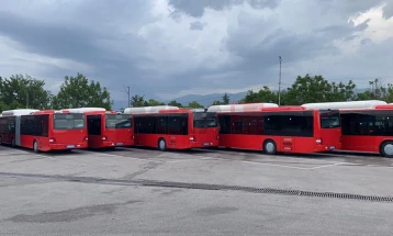 Janë siguruar mjete për furnizimin e 150 autobusëve elektrikë për Shkupin dhe komunat
