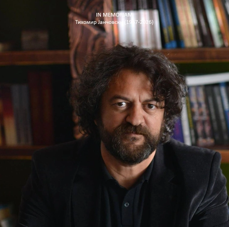 Macedonian poet, writer, translator Tihomir Janchovski dies