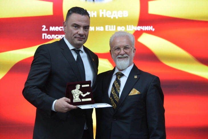 Антонија Белазелкоска и Дејан Недев најдобри македонски каратисти во 2025