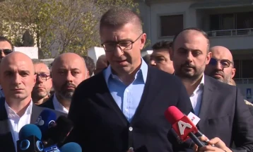 Мицкоски и Ѓорѓиевски на изградба на првата фаза на булевар „Македонија“