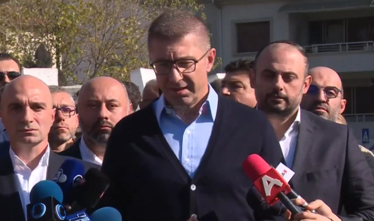 Mickoski dhe Gjorgjievski në ndërtimin e fazës së parë të bulevardit 