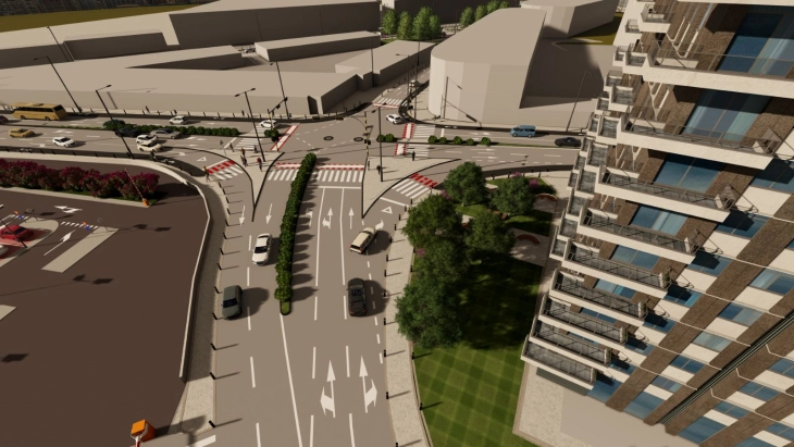 Почнуваат градежните работи на булеварот „Македонија“, првата од четирите фази треба да се реализира за 90 дена