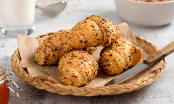 Домашни лиснати кифли