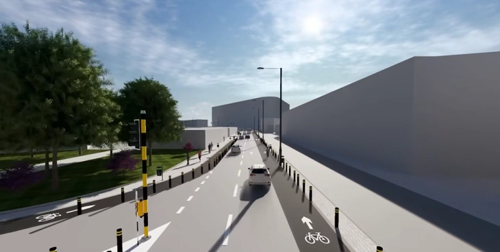 Gjorgjievski publikoi një video se si do të duket faza e parë e bulevardit 