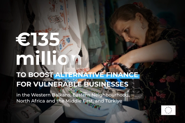 ЕУ со помош на КфВ ќе обезбеди алтернативно финансирање за малите бизниси во земјите партнери