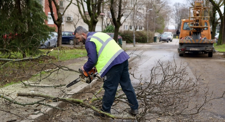 Кисела Вода: Почна заедничката екоакција со ЈП „Паркови и зеленило“